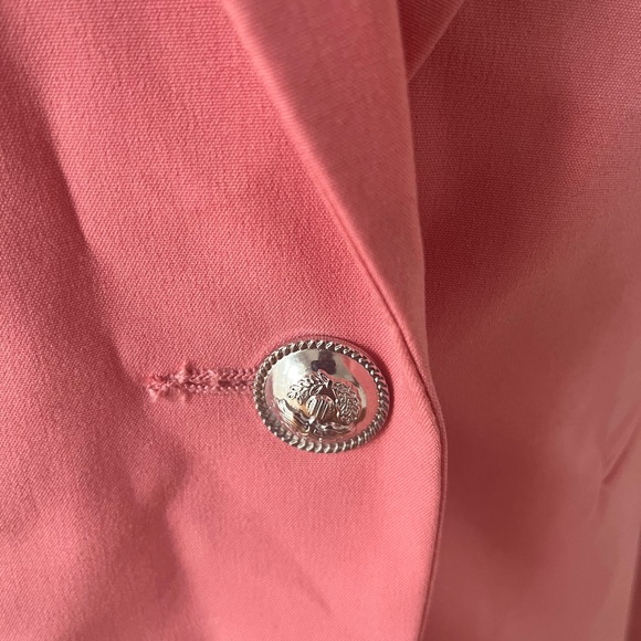 ZARA Pink One Button Blazer - Picture 2 of 5